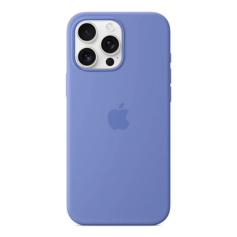 iPhone 16 Pro Max Silicone Case with MS-Periwinkle MDH04ZM/A