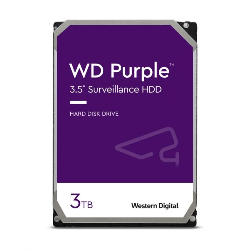 WD PURPLE WD33PURZ 3TB, SATA III 3.5", 256MB, 175MB/ s, Low Noise, …