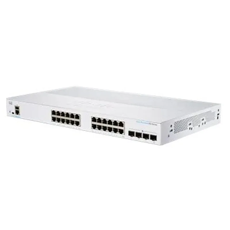 Cisco switch CBS350-24T-4X-EU (24xGbE, 4xSFP+, fanless) - REFRESH CBS350…