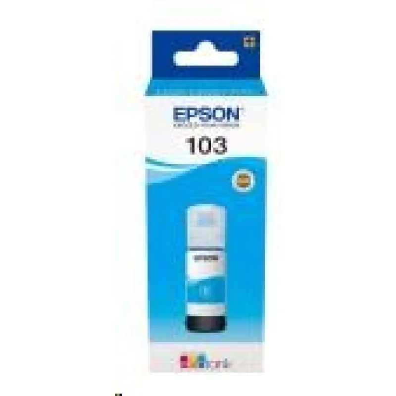Fľaštička s atramentom EPSON 103 EcoTank Cyan C13T00S24A