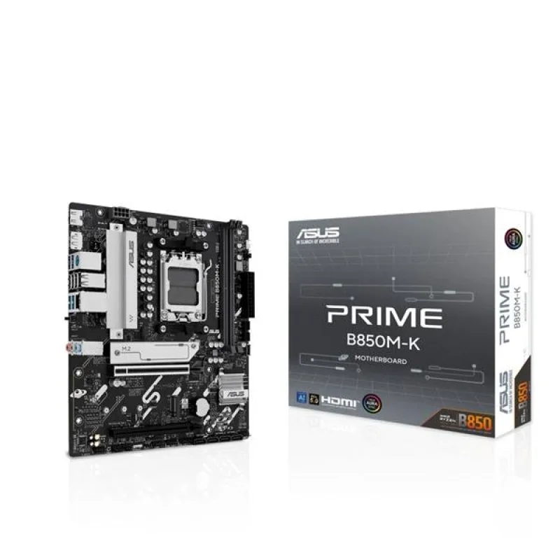 ASUS PRIME B850M-K soc AM5 DDR5 B850 mATX HDMI DP 90MB1LV0-M0EAY0