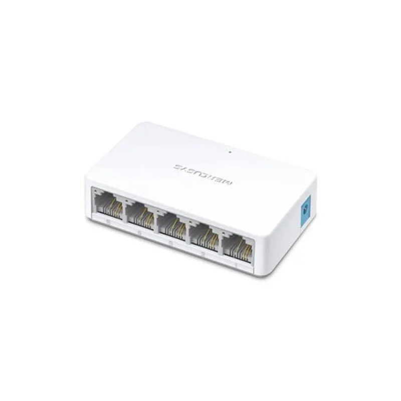 5-Port 10/100Mbps Desktop Switch SPEC: 5× 10/100 Mbps Ports, Plastic Case…