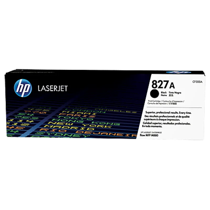 HP Čierna tonerová kazeta HP827A LaserJet CF300A