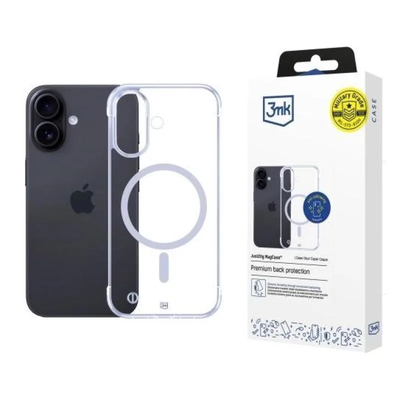 3mk ochranný kryt Just20g MagCase pro Apple iPhone 17 5903108664783