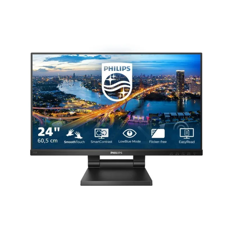 Philips MT 23,8" 242B1TC - 1920x1080,IPS,75Hz,Dotykový,D-Sub,HDMI,DP…