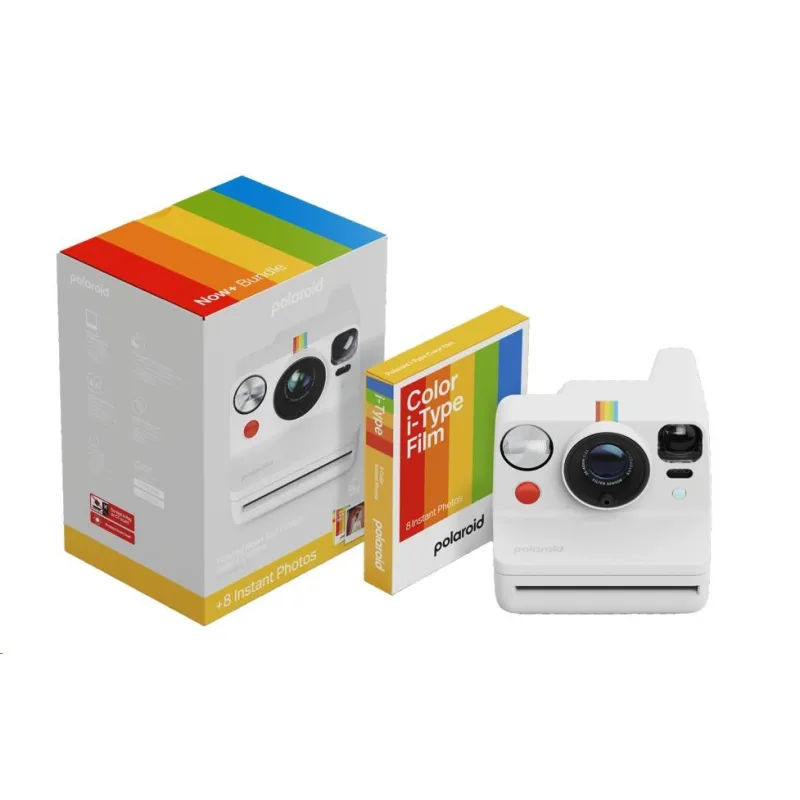 BAZAR - Polaroid Now+ Gen 3 White Bundle with Color Film (8 photos)…