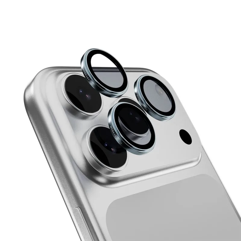 SwitchEasy Lenz Sapphire Camera Lens Protector pre iPhone 17 Pro/17 Pro Max - Titanium Mist