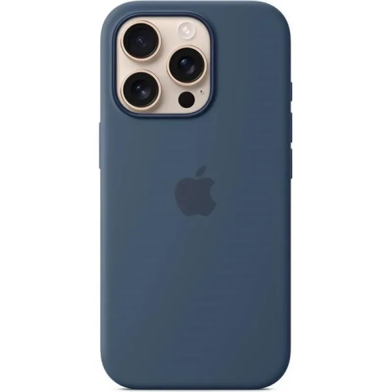 iPhone 16 Pro Silicone Case with MS - Denim MYYK3ZM/A