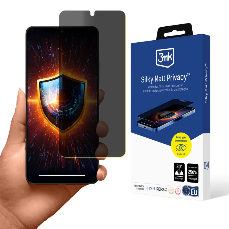 3mk Silky Matt Privacy Screen Protector pre Xiaomi Poco X6 Pro 5G