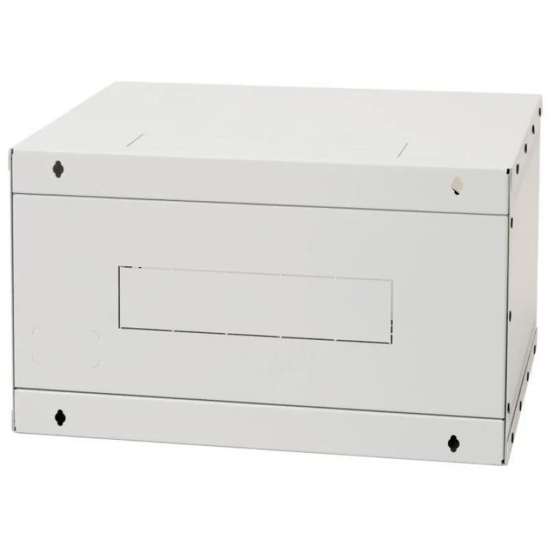 19"rozvádzač jednodiel.6U/ 400mm FLAT-PACK plech.dv. RXA-06-CS4-CAX-A1