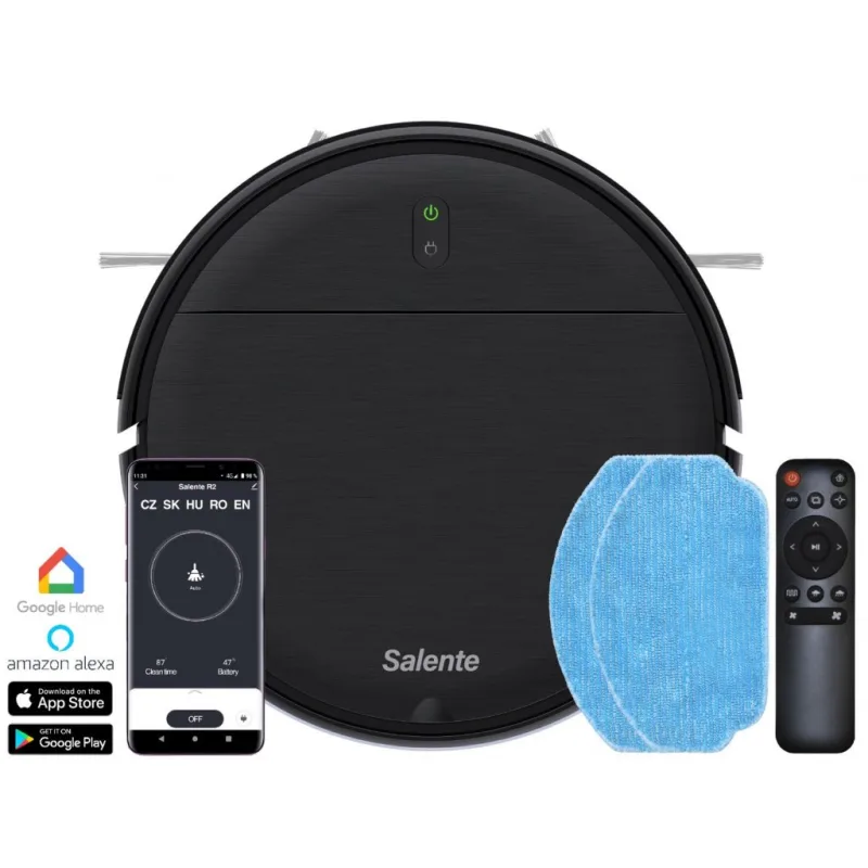SALENTE R2, robotický vysávač (stieranie vodou a nabíjacie stanice) RTX-R2