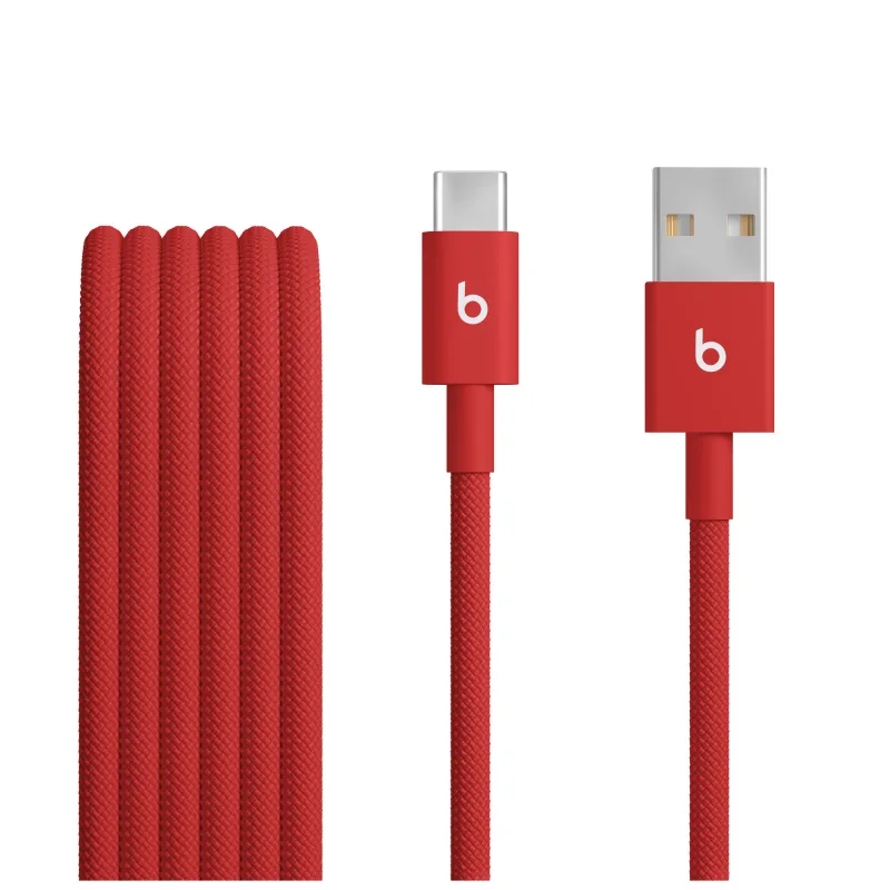 Apple Beats USB-C to Lightning Woven Cable (1.5 m) - Rapid Red