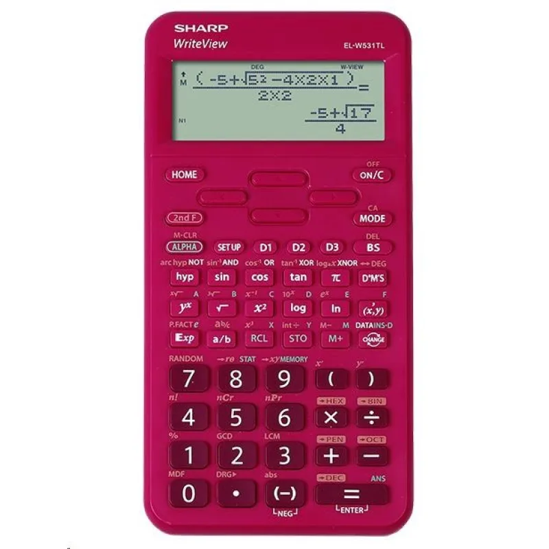 SHARP kalkulačka - ELW531TLBRD - Blister - červená SH-ELW531TLBRD