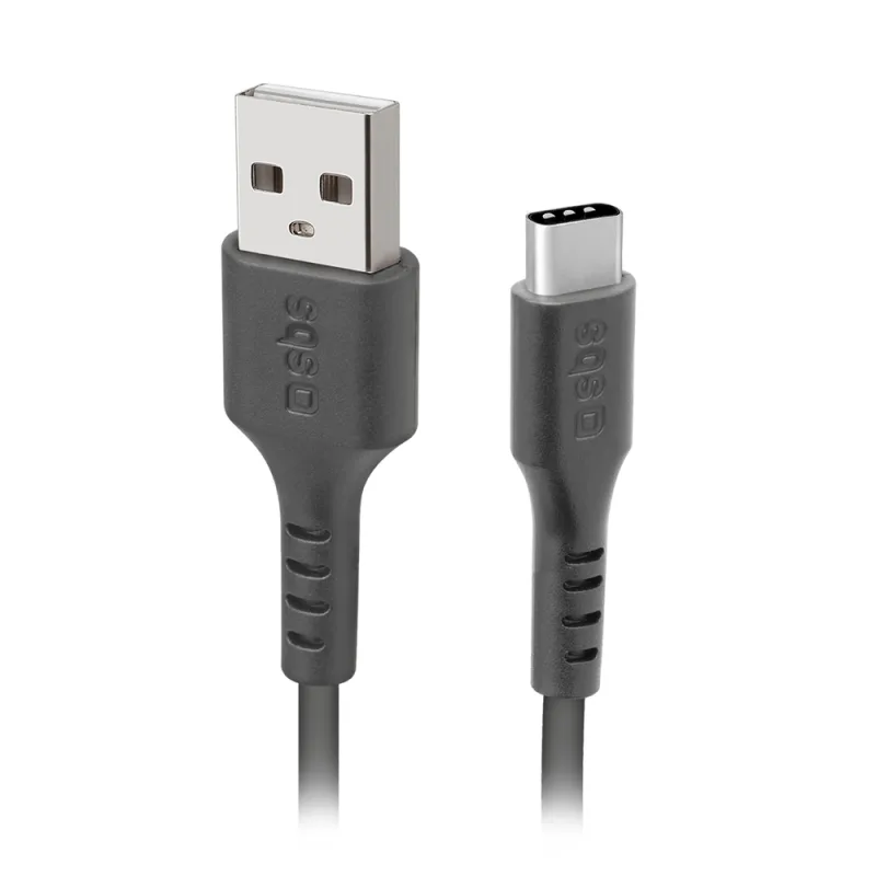 SBS TECABLETC3MTK USB-A - USB-C Kábel 3m - Čierny