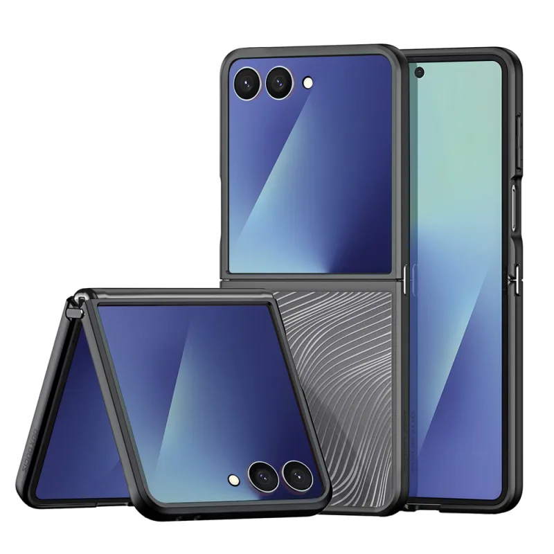 Puzdro Dux Ducis Aimo pre Samsung Galaxy Z Flip7 – čierne