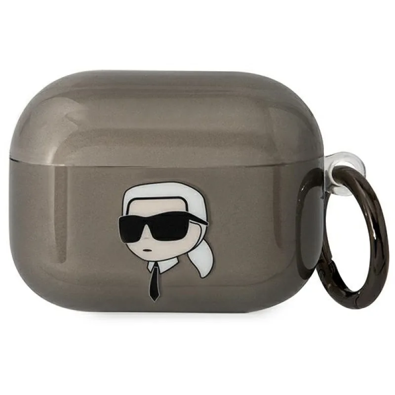 Karl Lagerfeld Kryt KLAPHNIKTCK AirPods Pro black/black Karl's Head