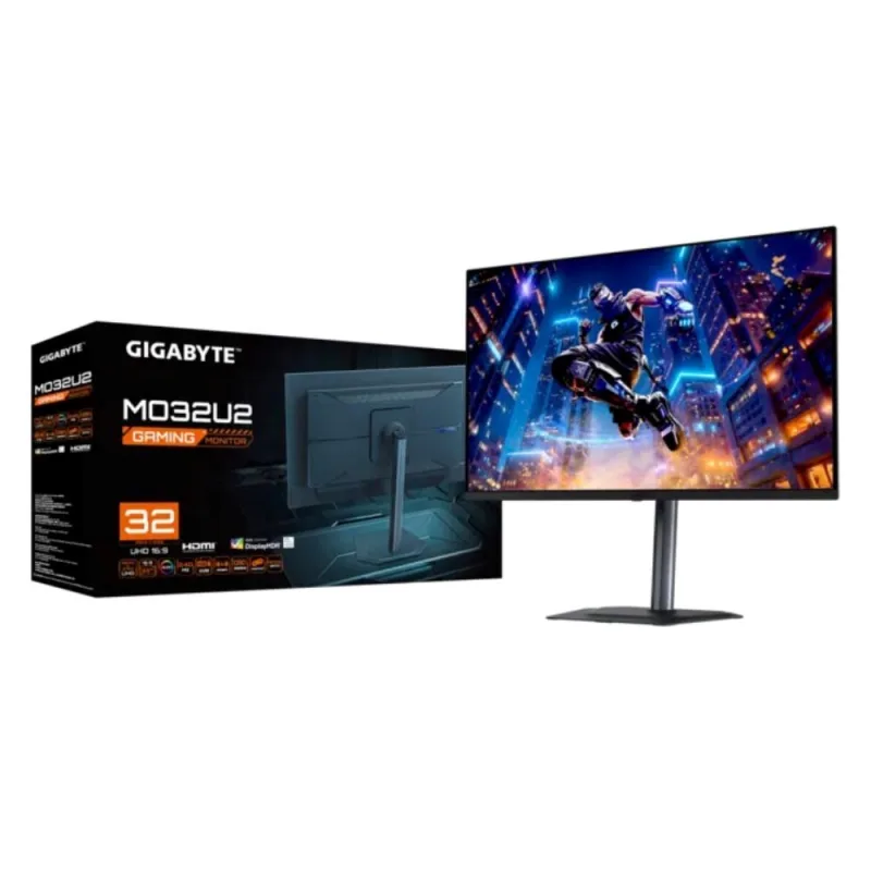 GIGABYTE LCD - 32" Gaming monitor MO32U2, OLED, 3840 x 2160 UHD, 240Hz…
