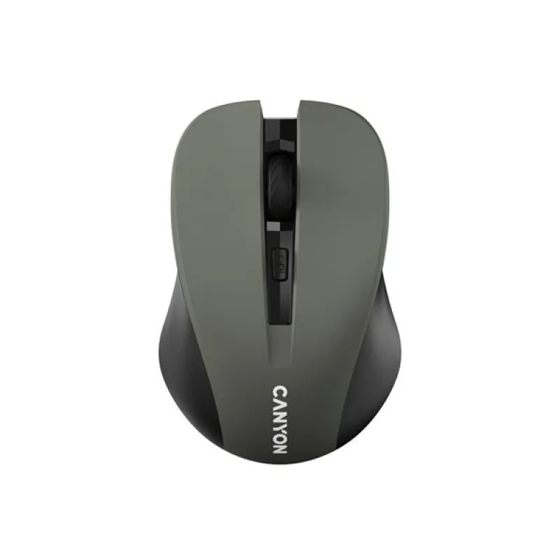Canyon MW-1, Wireless optická myš USB, 800/1000/1200 dpi, šedo-čierna CNE…