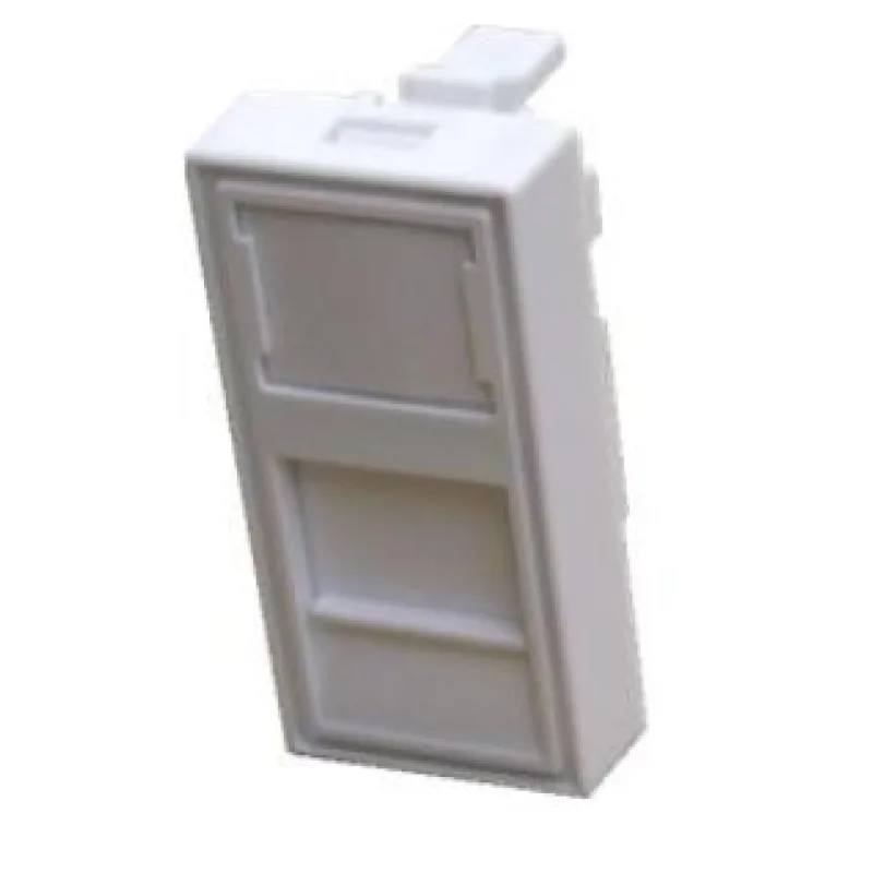 OXnet Nosná maska 22,5x45mm pro Mosaic Legrand/ABB, biela EC8213W-MD