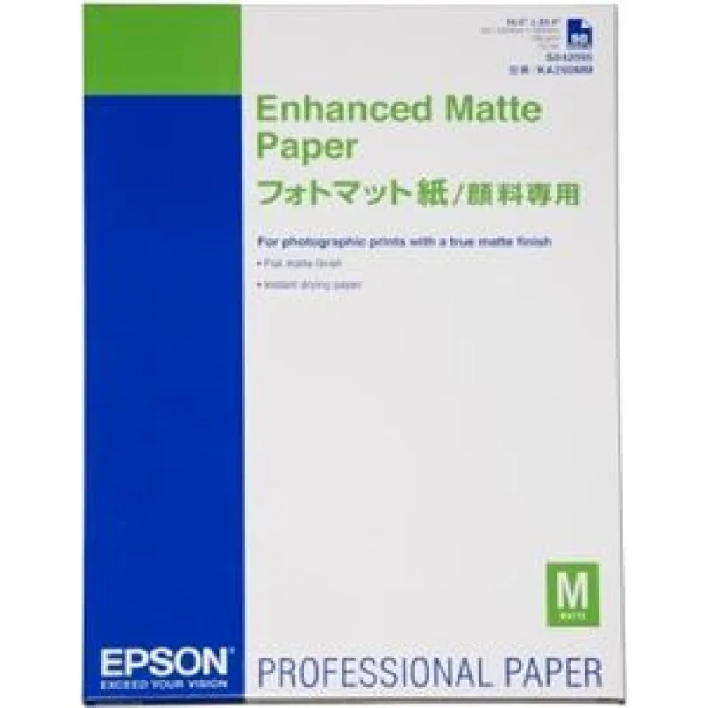 Enhanced Matte Paper, DIN A2, 189 g/ m2, 50 Blatt C13S042095