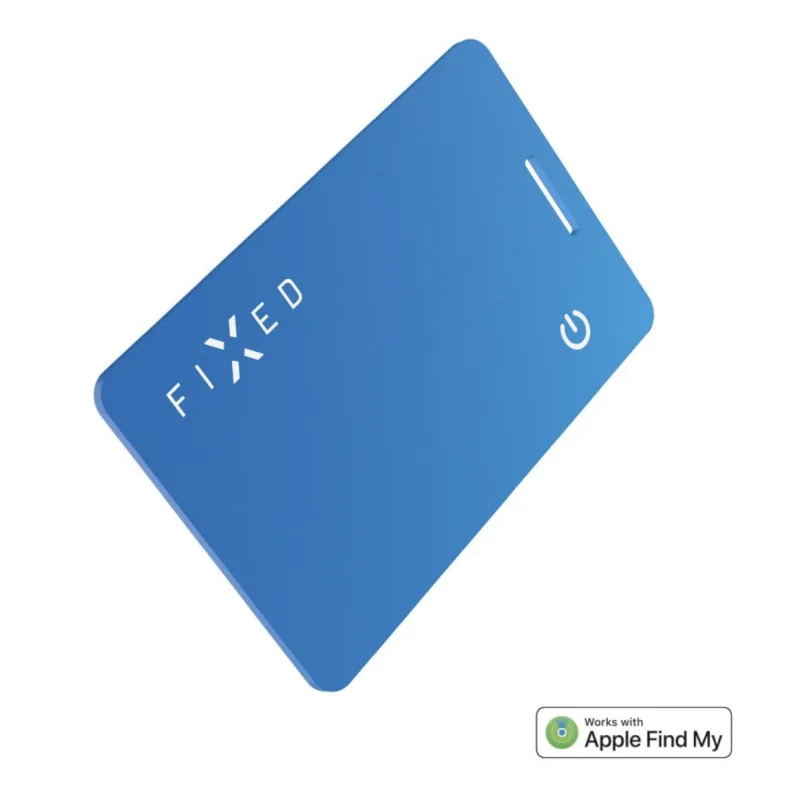 Smart tracker FIXED Tag Card 2, Find My, modrý FIXTAG-CARD2-BL