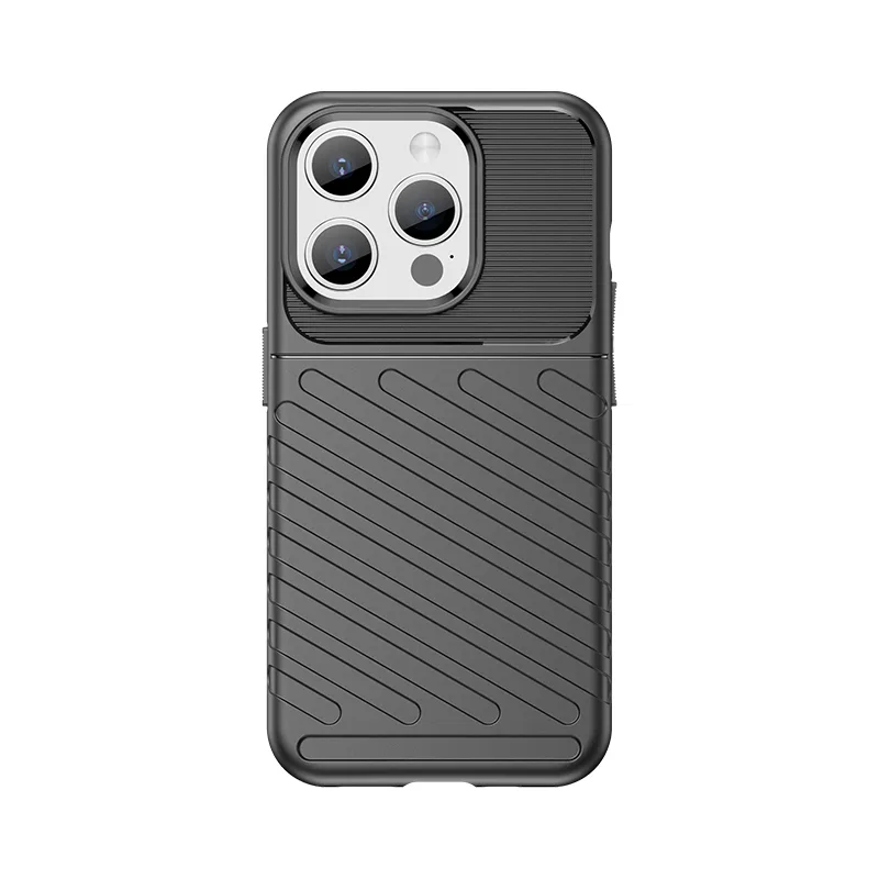 Pancierové puzdro iPhone 15 Pro Thunder Case - čierne