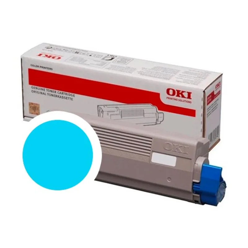OKI cyan toner do C834/ C844 (10 000 stránok) 46861307