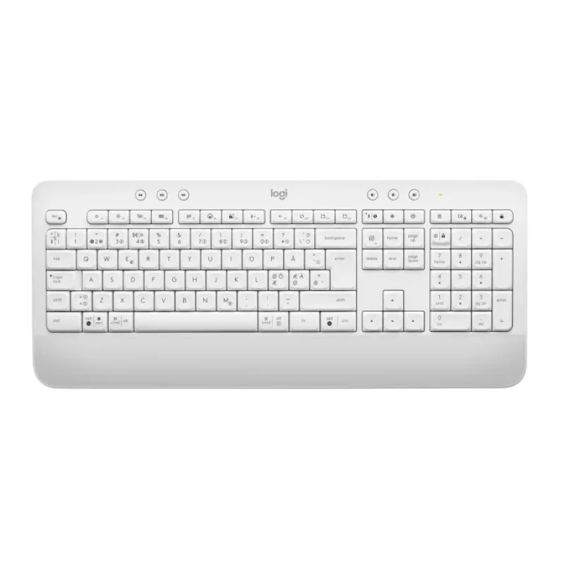 Logitech Klávesnice Signature K650, CZ-SK, bílá/ šedá 920-010979