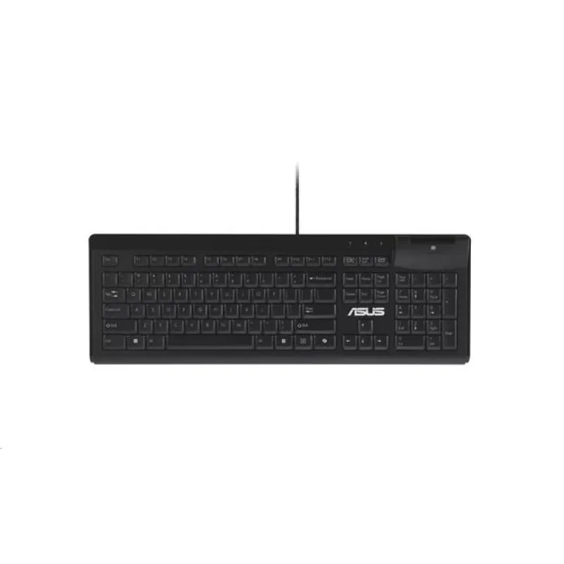 ASUS KU100 SmartCard Keyboard - drôtová klávesnica, čierna, CZ/SK…