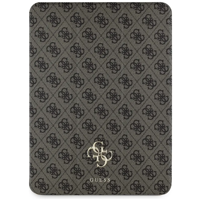 Guess GUFC13RM24PS4SGW iPad Air 13" 2024 hnedé magnetické 4G veľké logo