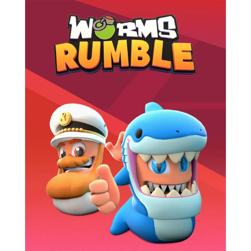 ESD Worms Rumble Captain & Shark Double Pack ESD_9234