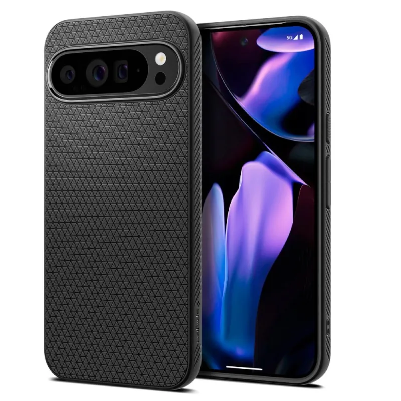 Puzdro Spigen Liquid Air pre Google Pixel 9 Pro XL – čierne