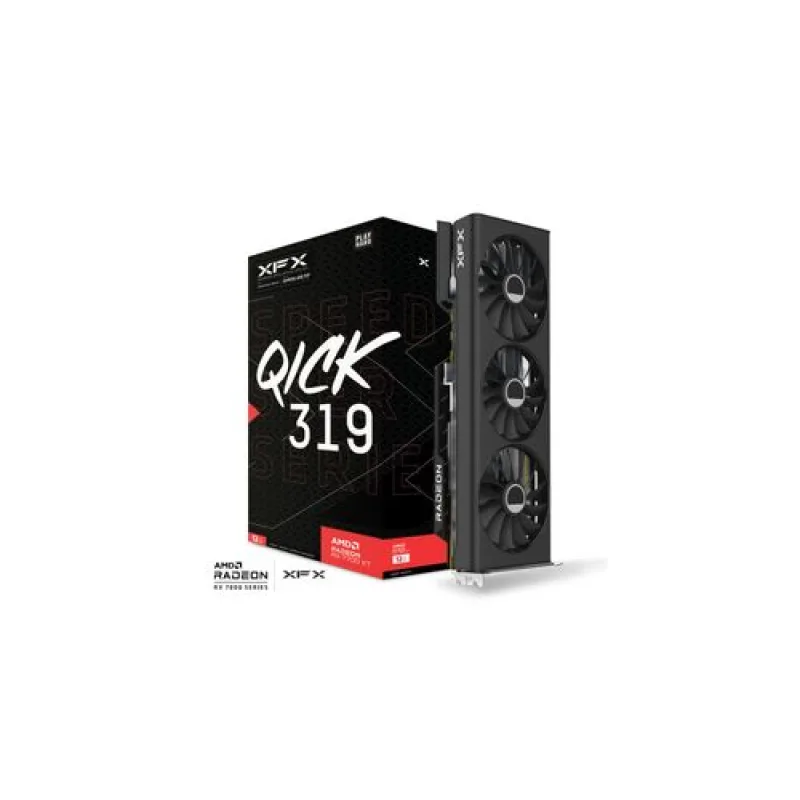 XFX Radeon RX-7700XT Speedster QICK 319 12GB/192bit GDDR6, 3xDP, HDMI RX…
