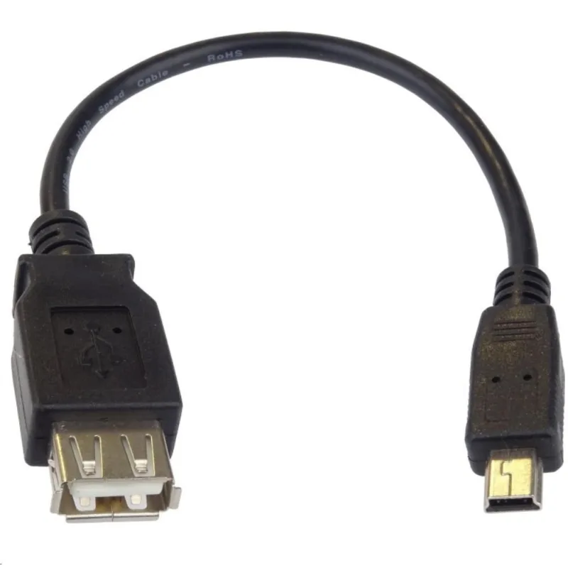 PREMIUMCORD USB redukčný kábel USB A/ samec - Mini 5pin USB/ samec 20cm…