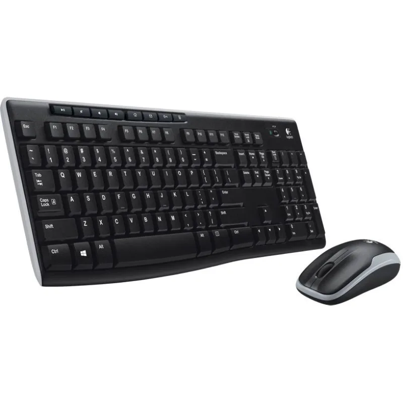 Logitech MK270 - bezdrôtová klávesnica a myš, kombo, CZ/SK