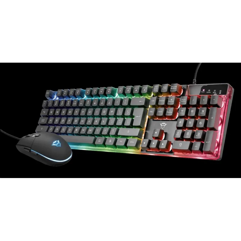 Set klávesnica + myš TRUST GXT 838 Azor Gaming Combo US 23289
