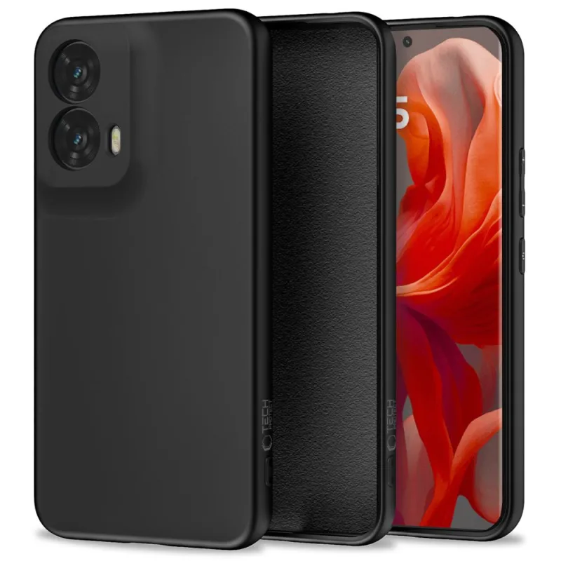 Puzdro Tech-Protect Icon pre Motorola Moto G85 5G – čierne