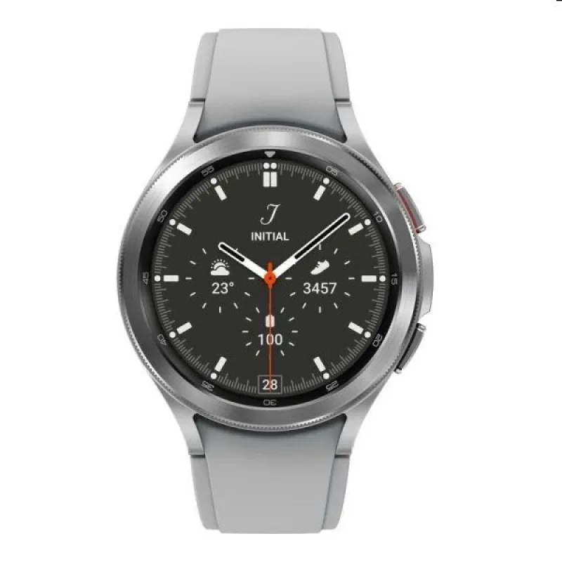 Samsung Galaxy Watch 4 Classic LTE/46mm/Silver/Sport Band/Silver