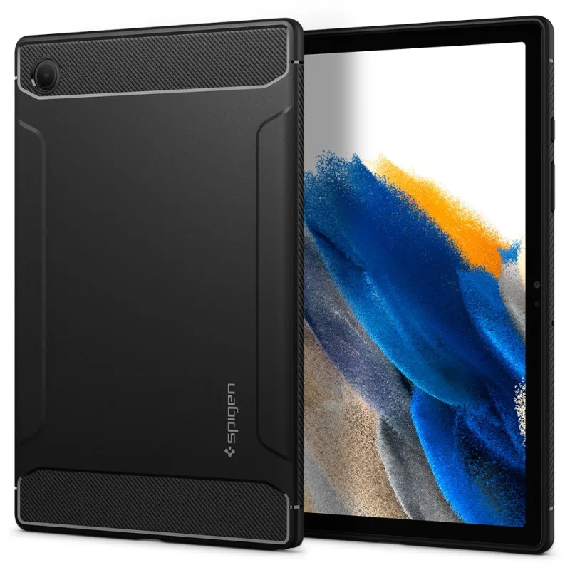 Puzdro Spigen Rugged Armor pre Samsung Galaxy Tab A8 10,5'' – matné čierne