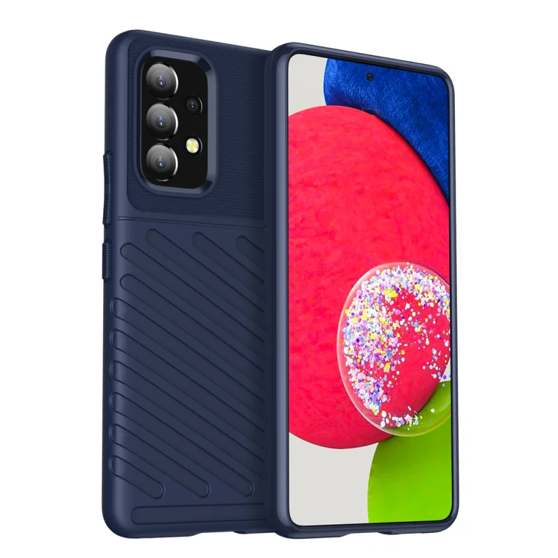 Flexibilný pancierový kryt Thunder Case pre Samsung Galaxy A53 5G modrý