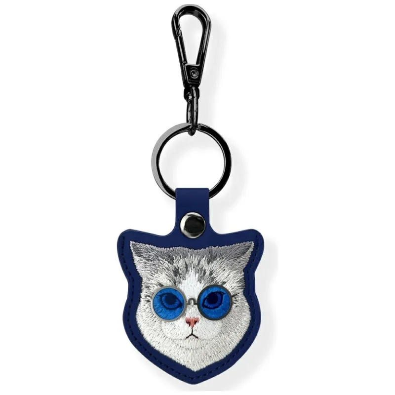 Puzdro na okuliare Nimmy Cool Cat Tracker – modré