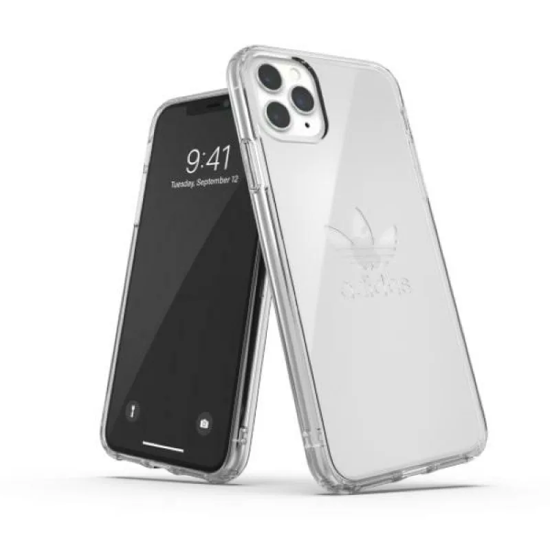 Veľké logo Adidas OR PC Case pre iPhone 11 Pro – priehľadné
