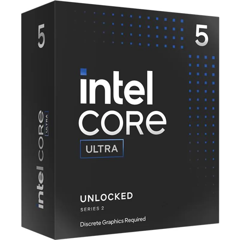 Intel Core Ultra 5 245K (14 jadier / až do 5,2GHz / 26MB / LGA1851 / VGA) Box bez chladica