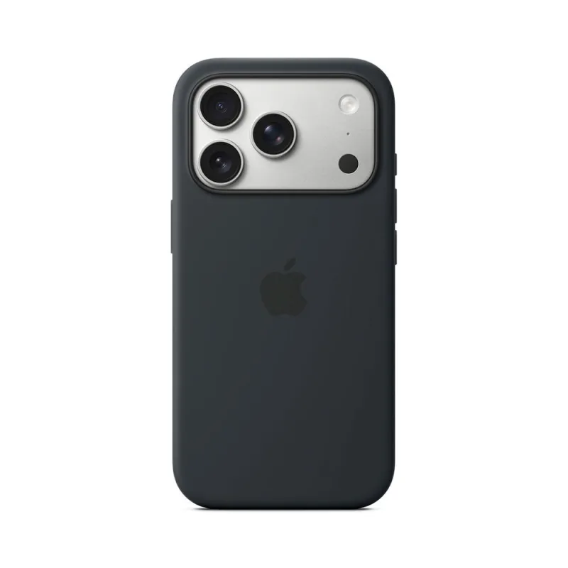 iPhone 17 Pro Silicone Case with MagSafe – Čierna