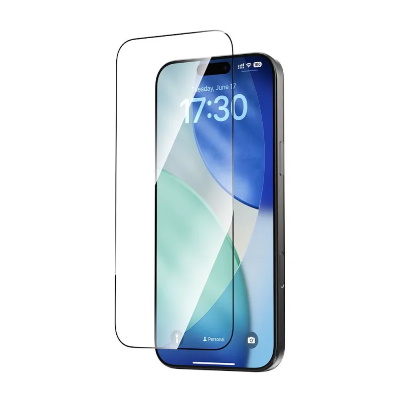 Devia ochranné sklo Star Series pre iPhone 17 - Black Frame