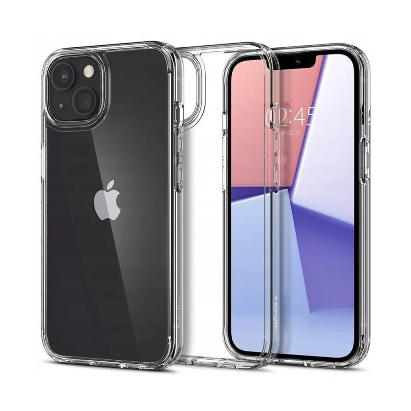 Spigen kryt Air Skin Hybrid pre iPhone 15 - Crystal Clear