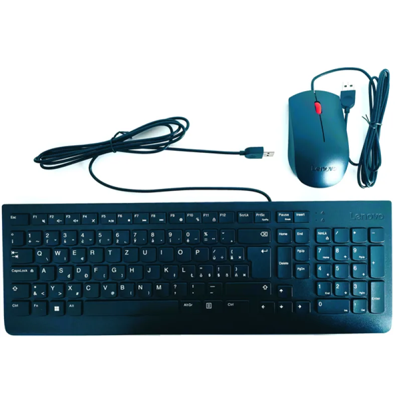 Lenovo Essential USB Keyboard and Mouse Combo - slovenska klavesnica, mys…