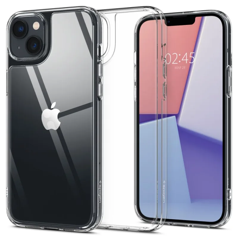 Kryt Spigen Quartz Hybrid iPhone 14 Plus – priehľadný