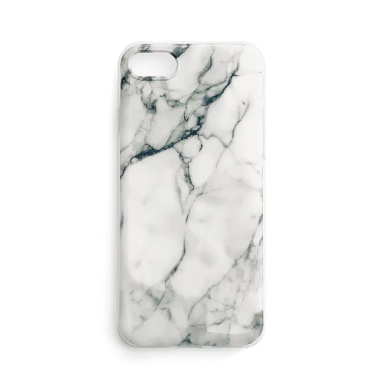 TPU obal Wozinsky Marble pre Xiaomi Redmi Note 10 Pro biely