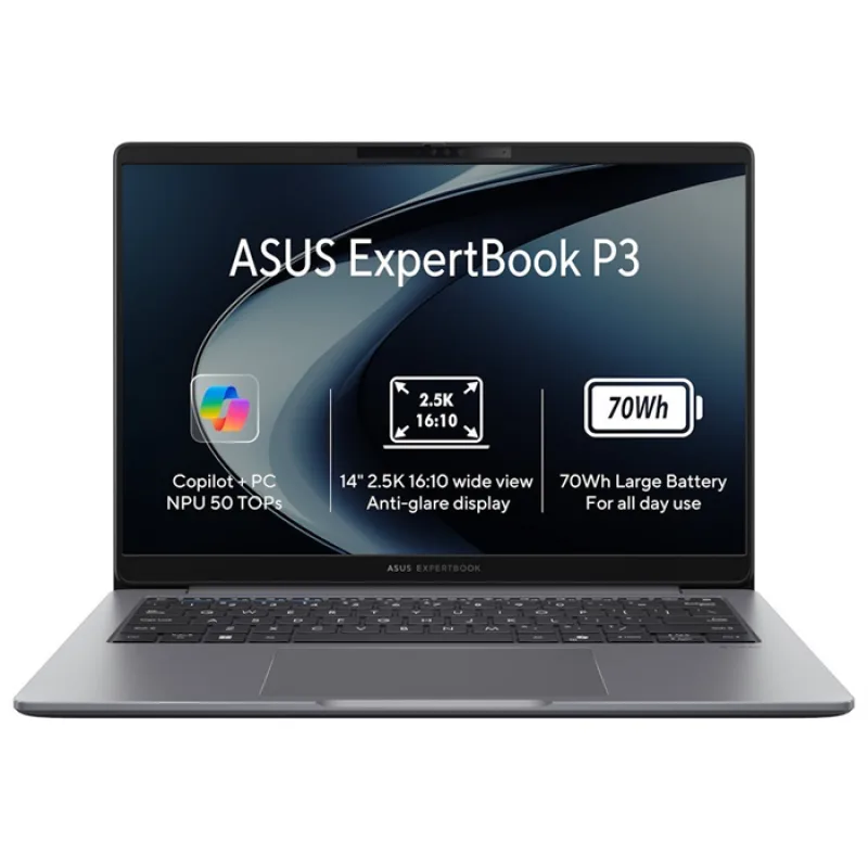 ASUS ExpertBook P3/Ryzen AI 5 330/16GB/512GB SSD/AMD Radeon/14" WQXGA…